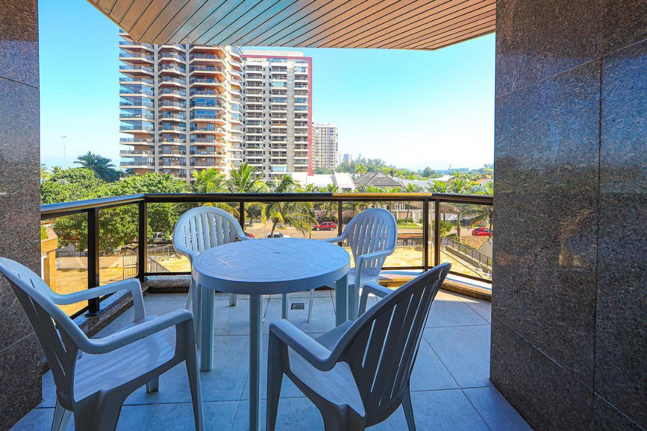 Acolhedor flat a beira-mar na Barra da Tijuca Rio de Janeiro Exterior foto